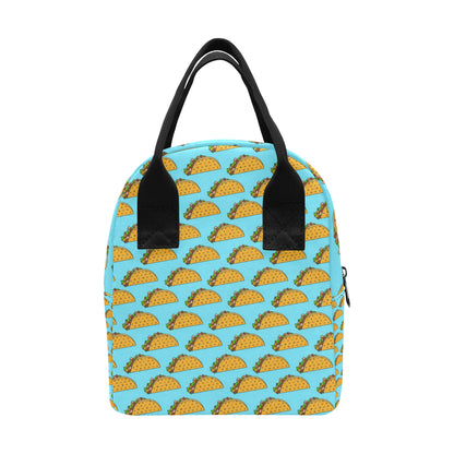 Taco Pattern Print Design TC03 Insulated Lunch Bag