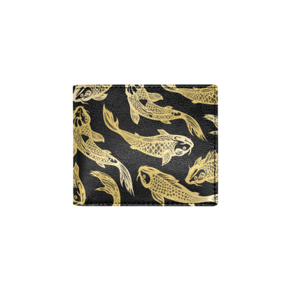 KOI Fish Pattern Print Design 03 Men's ID Card Wallet