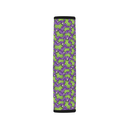 Zombie Foot Design Pattern Print Car Seat Belt Cover
