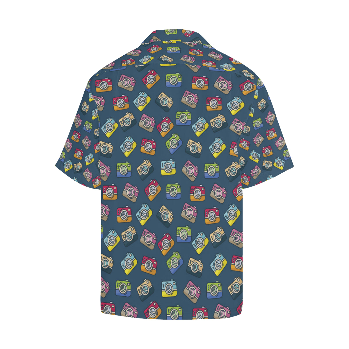 Camera Pattern Print Design 03 Men's Hawaiian Shirt