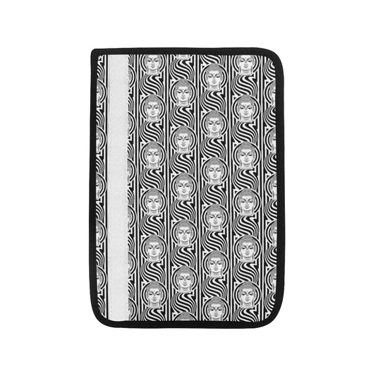 Buddha Pattern Print Design 05 Car Seat Belt Cover
