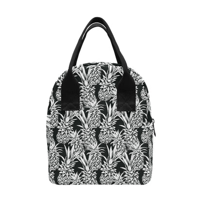 Pineapple Pattern Print Design PP08 Insulated Lunch Bag