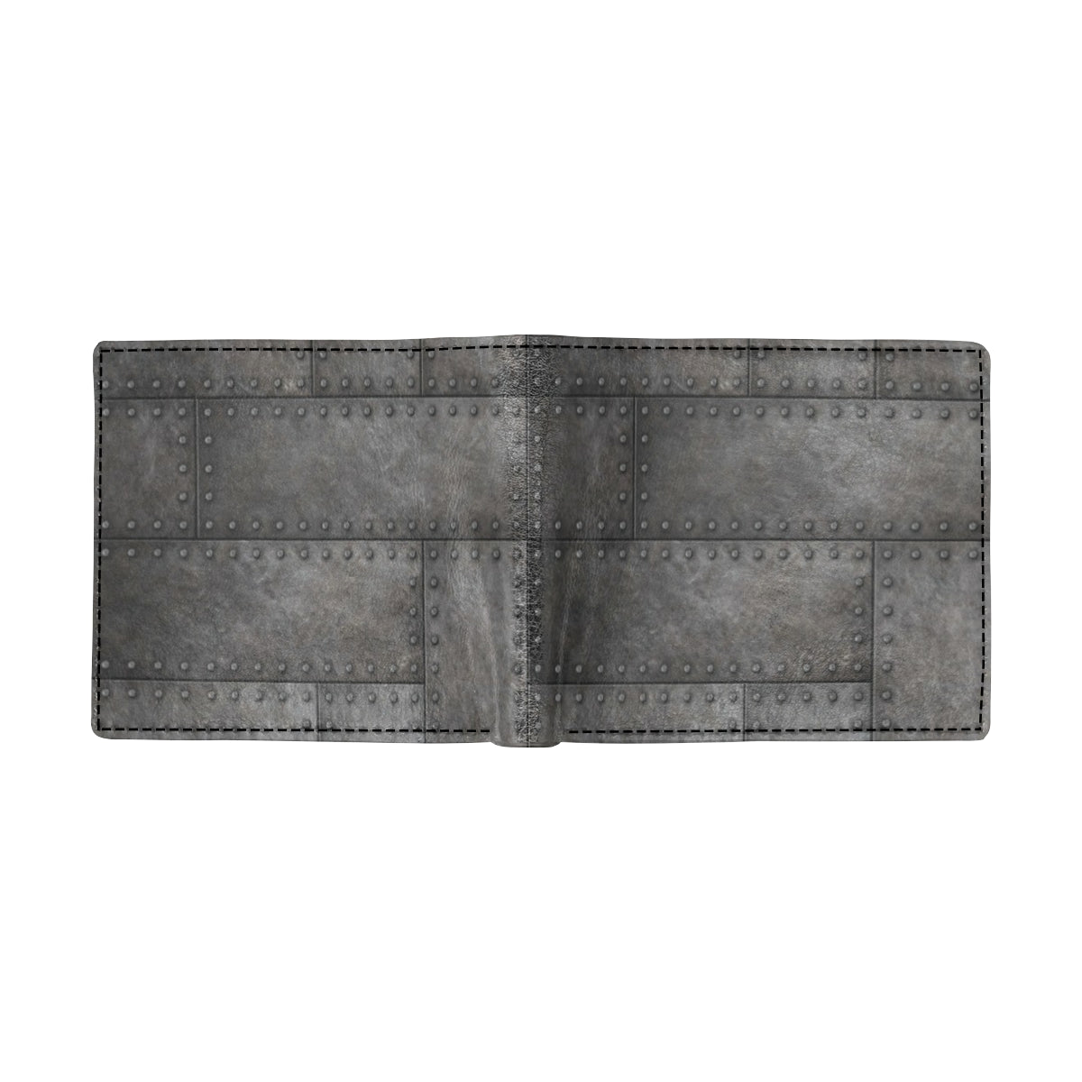 Armor Pattern Print Design 02 Men's ID Card Wallet