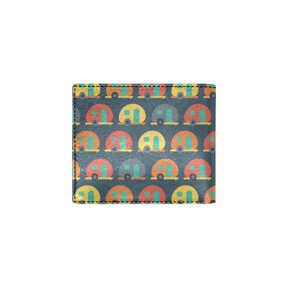 Camper Pattern Print Design 02 Men's ID Card Wallet
