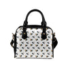 Chicken Pattern Print Design 02 Shoulder Handbag