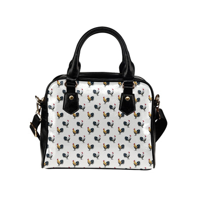 Chicken Pattern Print Design 02 Shoulder Handbag