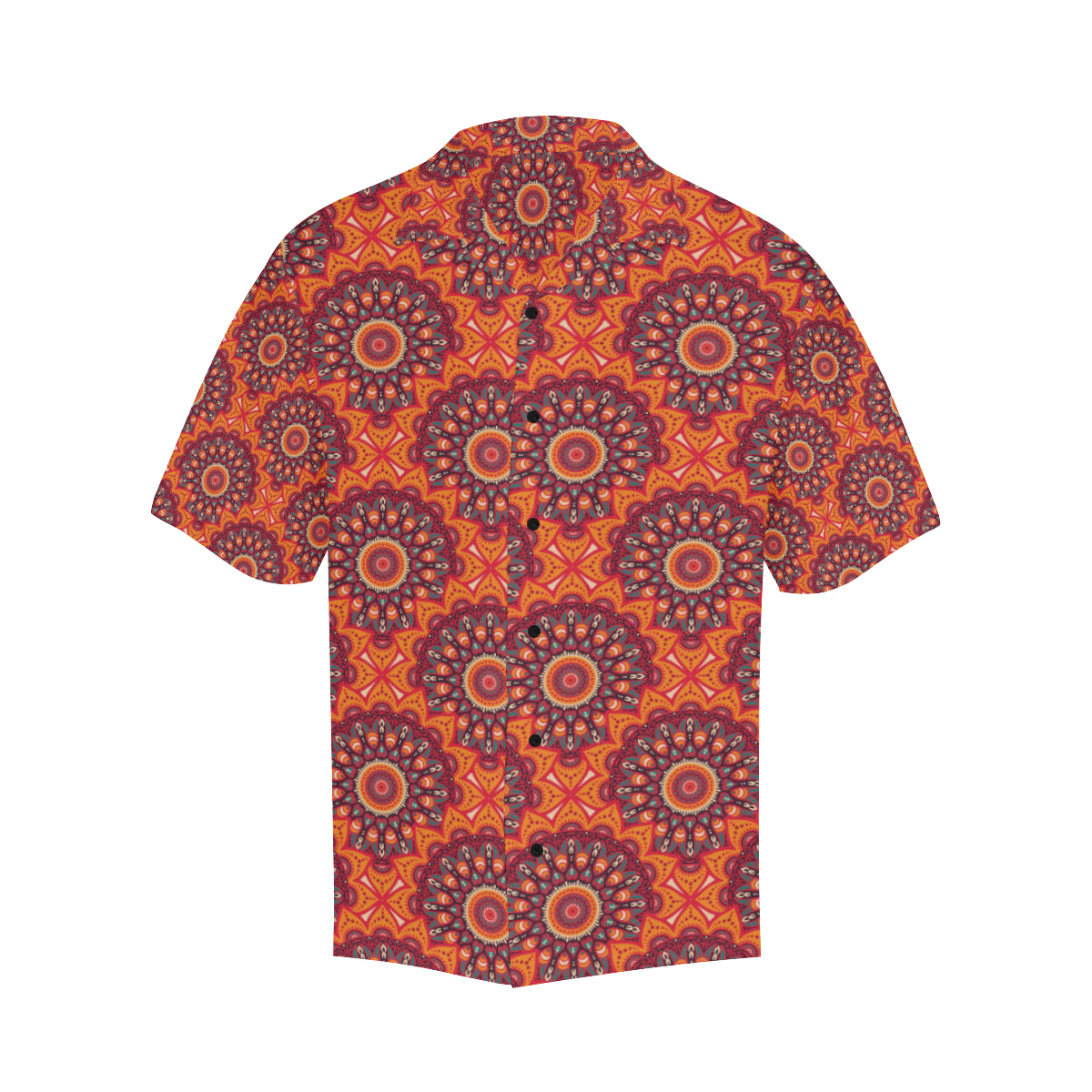 Bohemian Pattern Print Design 04 Men's Hawaiian Shirt