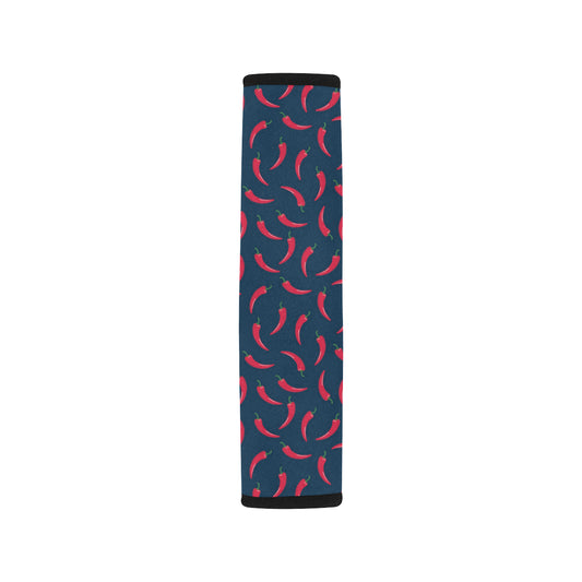 Chilli Pepper Pattern Print Design 03 Car Seat Belt Cover