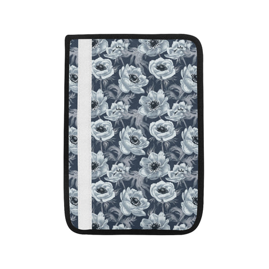 Anemone Pattern Print Design AM09 Car Seat Belt Cover