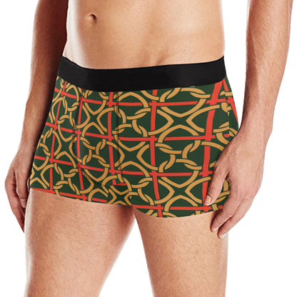 Irish Pattern Print Design 01 Men's Boxer Briefs