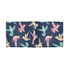 Hummingbird Cute Pattern Print Design 01 Men's ID Card Wallet