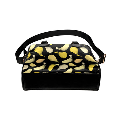 Potato Pattern Print Design A02 Shoulder Handbag