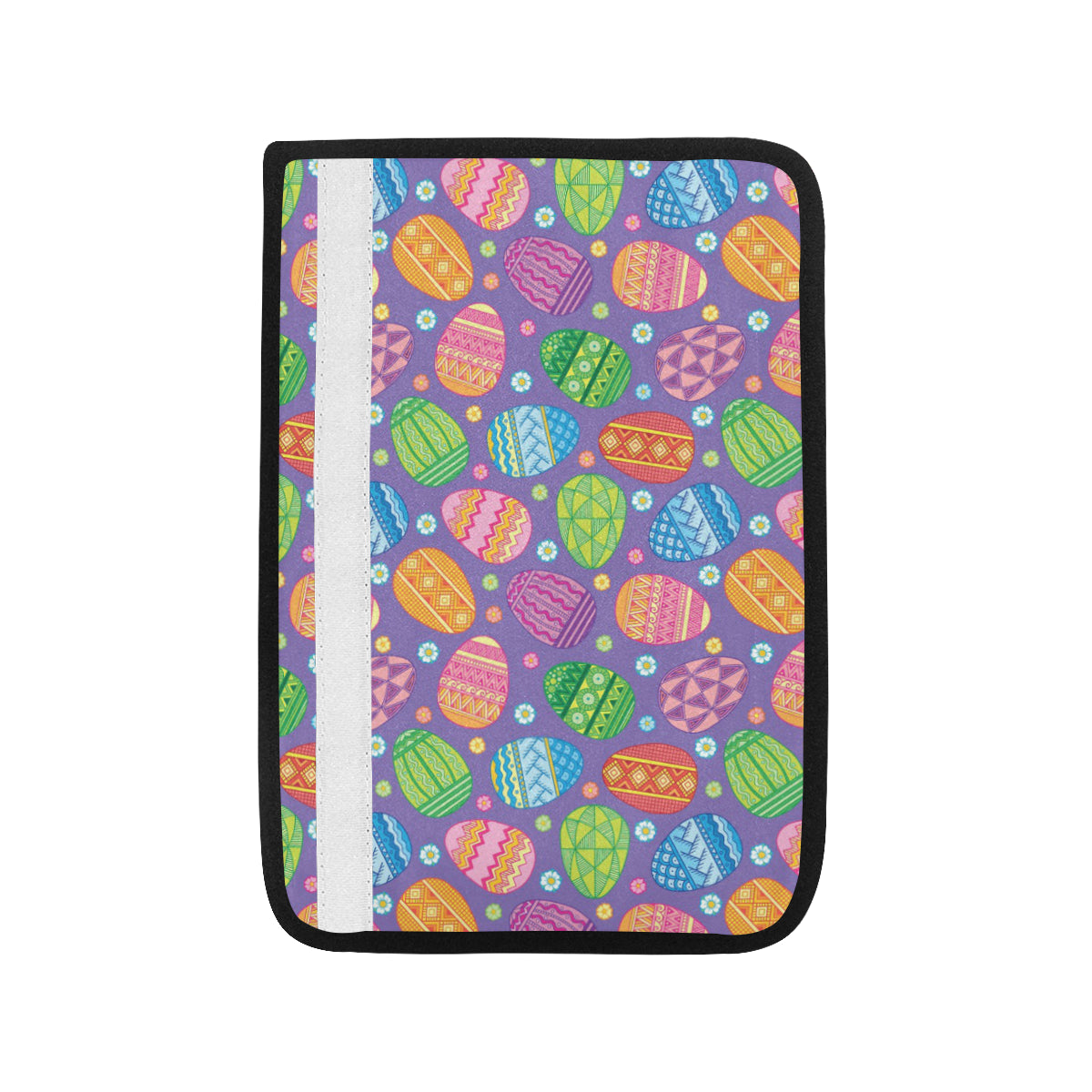 Easter Eggs Pattern Print Design RB010 Car Seat Belt Cover