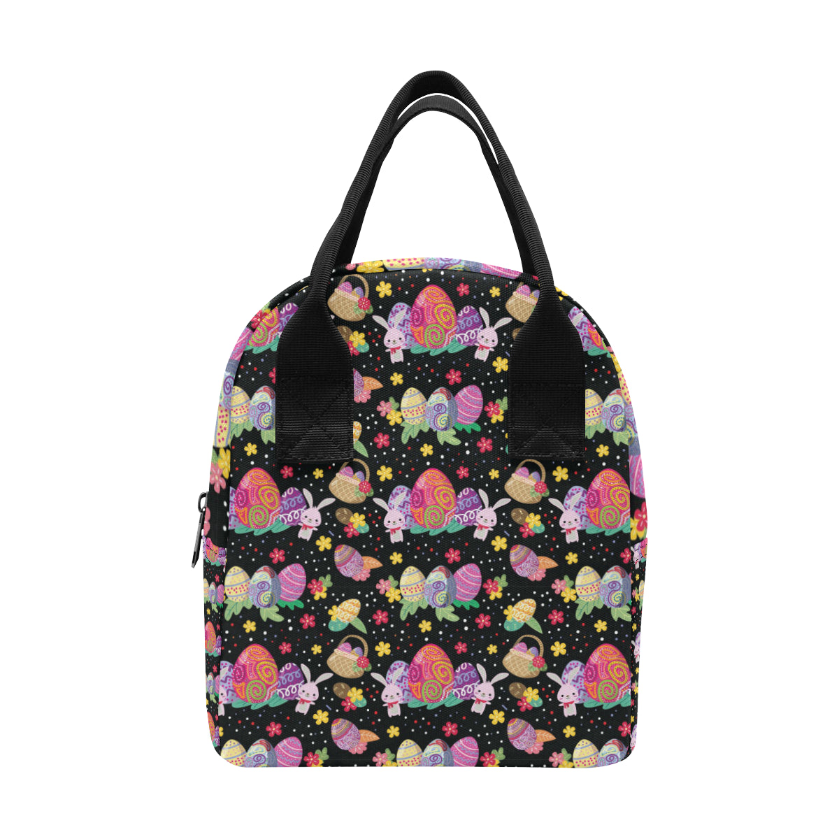 Easter Eggs Pattern Print Design RB06 Insulated Lunch Bag