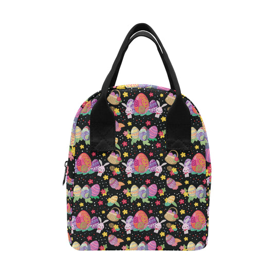 Easter Eggs Pattern Print Design RB06 Insulated Lunch Bag