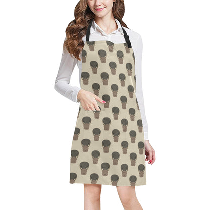 Platypus Pattern Print Design A03 Apron with Pocket