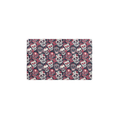 Sugar Skull Print Design LKS303 Kitchen Mat