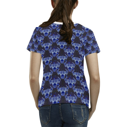 Taurus Print Design LKS302 Women's  T-shirt