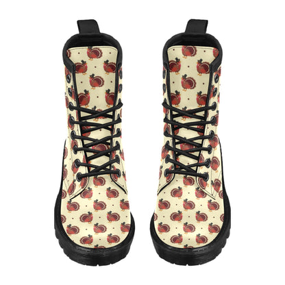 Thanksgiving Print Design LKS3010 Women's Boots