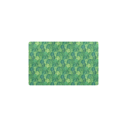 Cabbage Pattern Print Design 02 Kitchen Mat