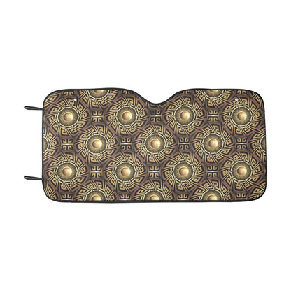 Ancient Greek Print Design LKS3012 Car front Windshield Sun Shade