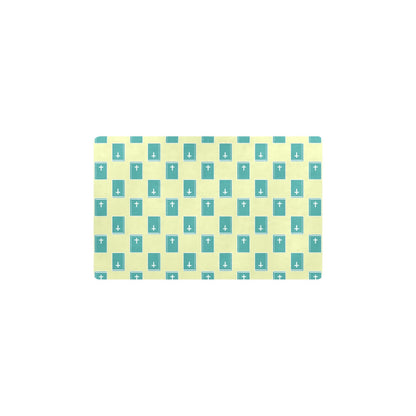 Bible Pattern Print Design 04 Kitchen Mat