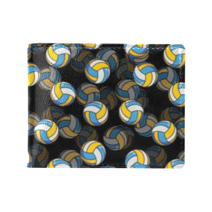 Volleyball Print Design LKS302 Men's ID Card Wallet