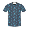 Sea Turtle Print Design LKS307 Men's All Over Print T-shirt