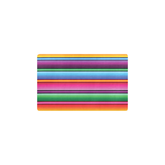 Mexican Blanket Colorful Print Pattern Kitchen Mat