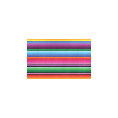 Mexican Blanket Colorful Print Pattern Kitchen Mat