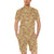 Hippie Print Design LKS305 Men's Romper