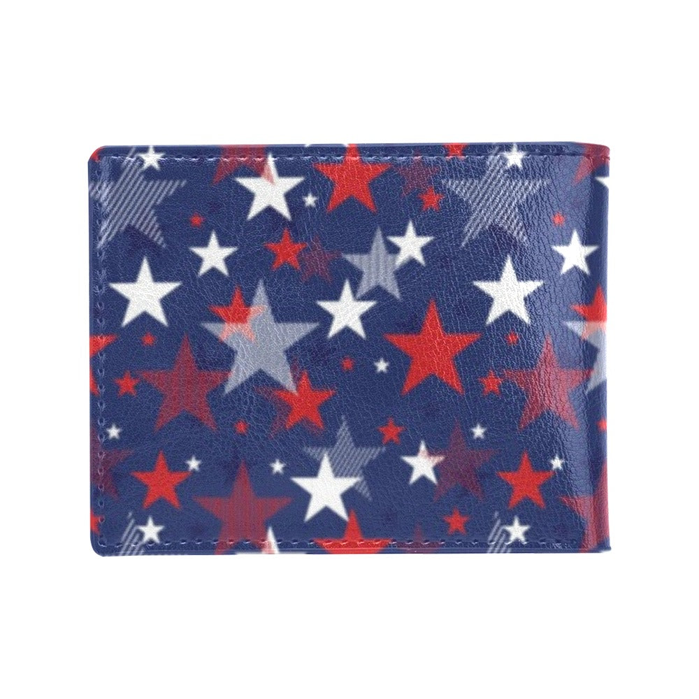 Star Print Design LKS304 Men's ID Card Wallet