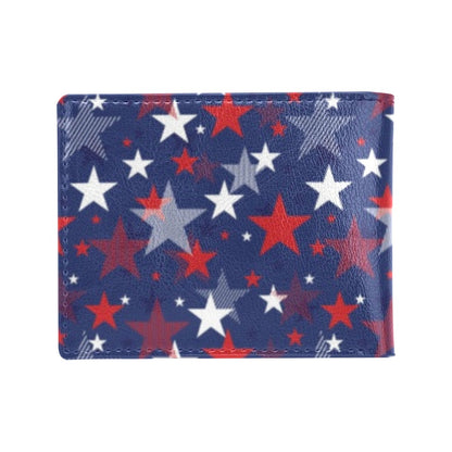 Star Print Design LKS304 Men's ID Card Wallet