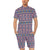 Indian Navajo Pink Themed Design Print Men's Romper