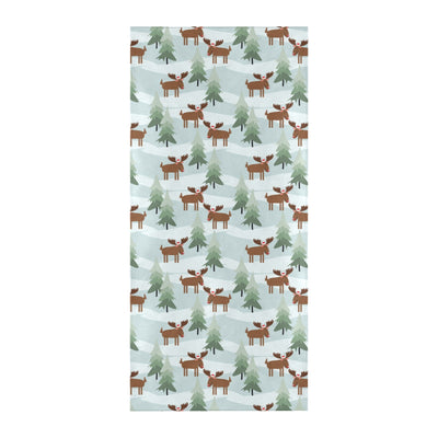 Moose Print Design LKS402 Beach Towel 32" x 71"