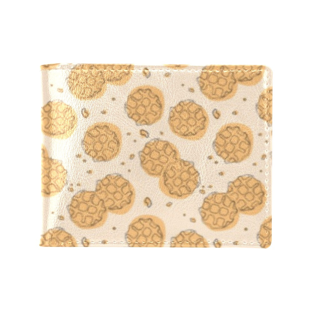 Waffle Print Design LKS303 Men's ID Card Wallet