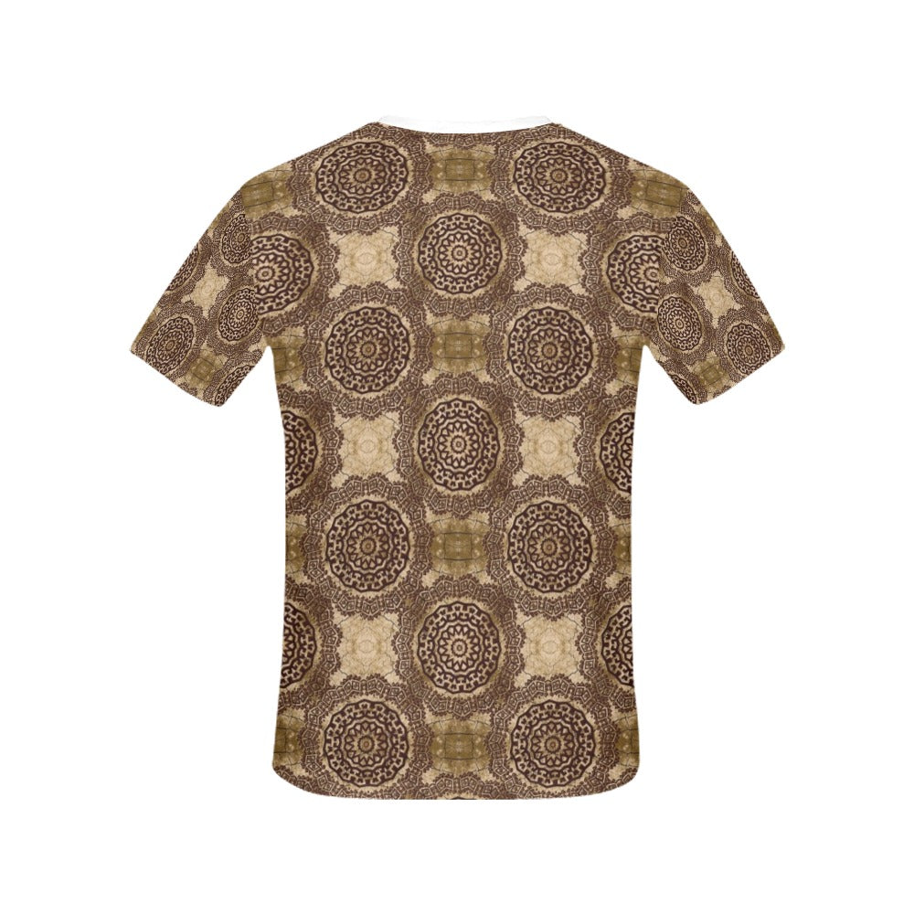 Ancient Greek Symbol Print Design LKS309 Women's  T-shirt