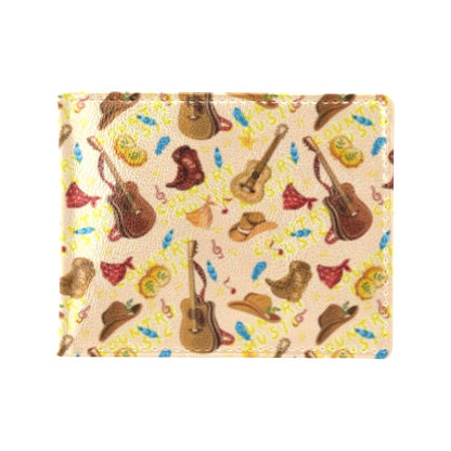 Western Lifestyle Print Design LKS303 Men's ID Card Wallet