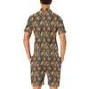 Bird Of Paradise Pattern Print Design 01 Men's Romper