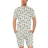 Campfire Pattern Print Design 01 Men's Romper