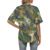 Military Camouflage Pattern Print Design 01 Women's Hawaiian Shirt