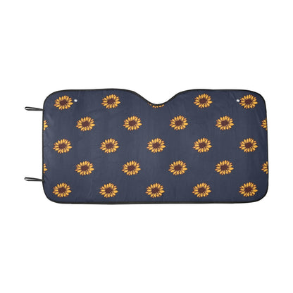 Sunflower Print Design LKS304 Car front Windshield Sun Shade