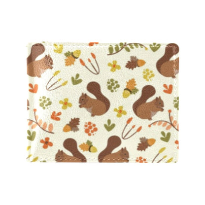 Squirrel Print Design LKS3010 Men's ID Card Wallet