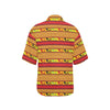 Mexican Blanket Ornament Print Pattern Women's Hawaiian Shirt