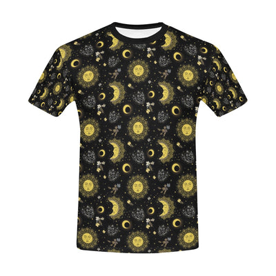 Sun Moon Print Design LKS301 Men's All Over Print T-shirt