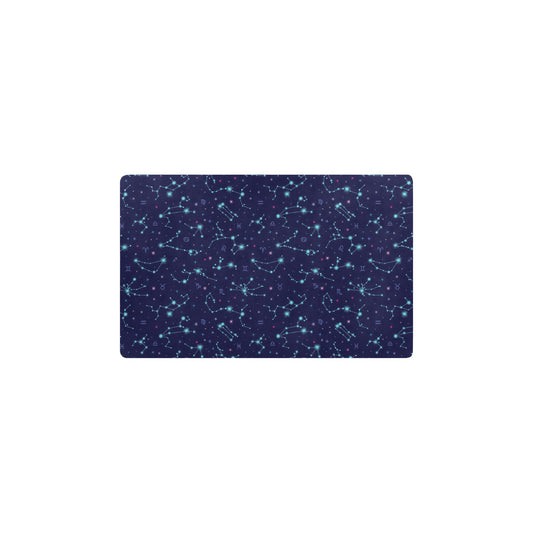 Constellation Pattern Print Design 01 Kitchen Mat