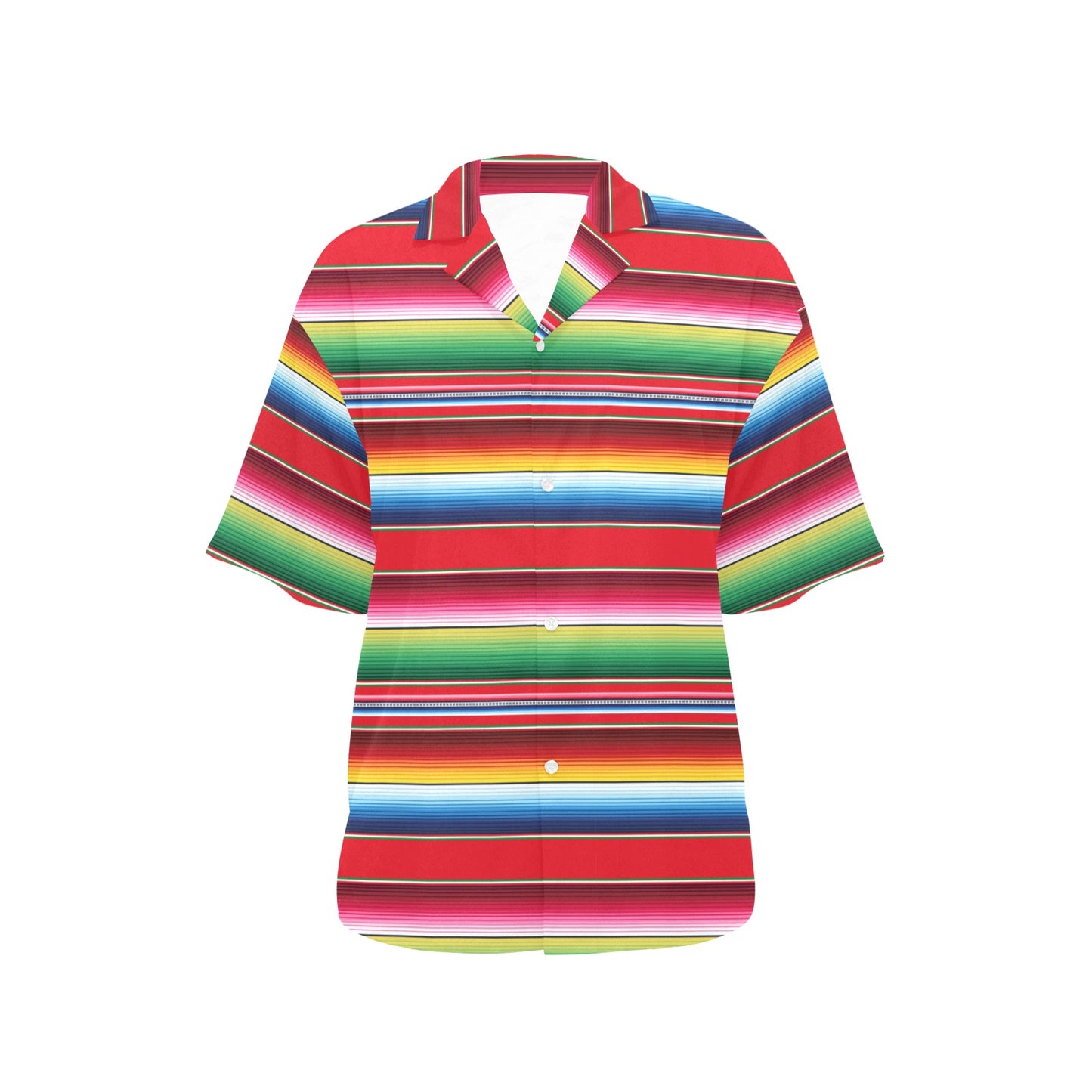 Serape Pattern Women's Hawaiian Shirt