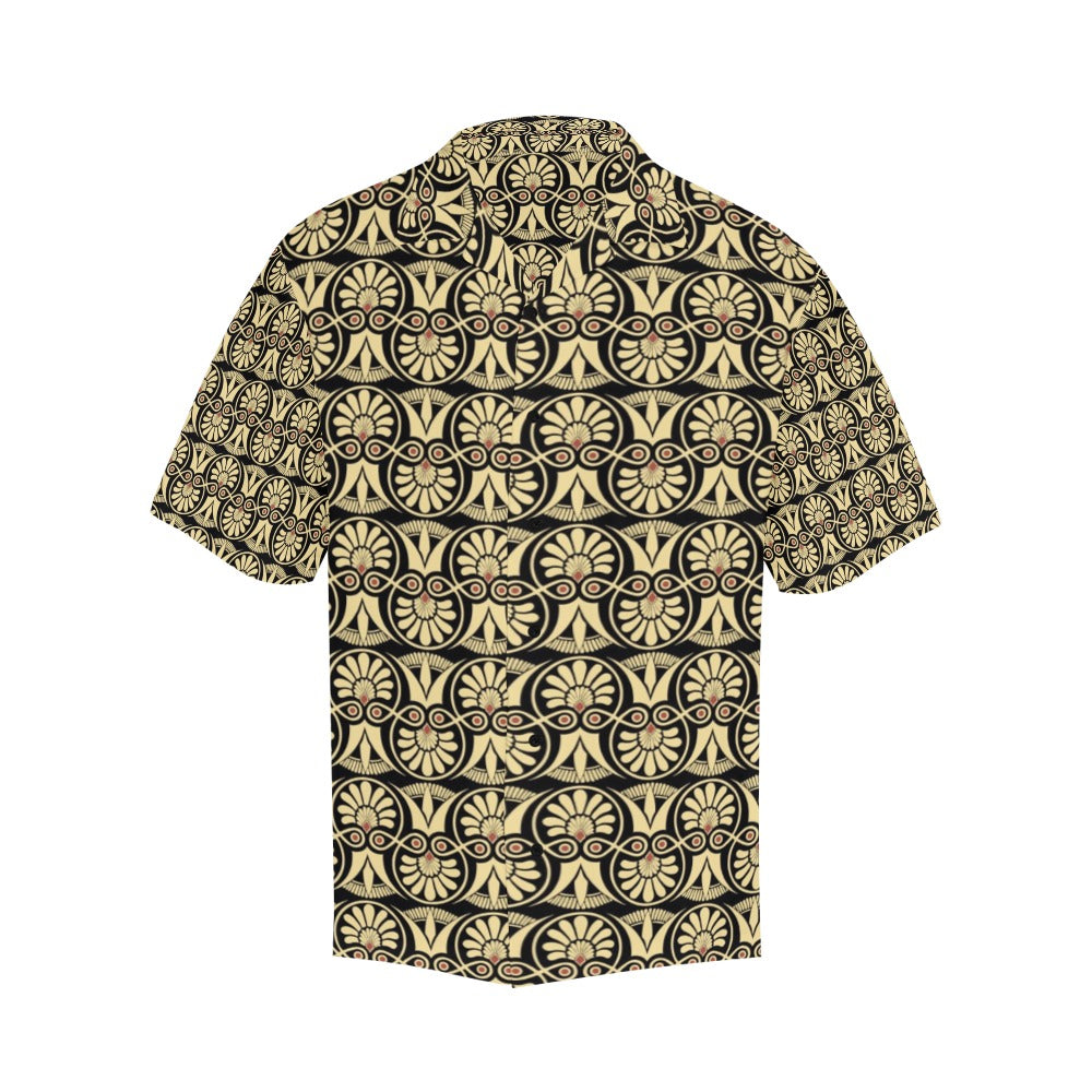Ancient Greek Print Design LKS3014 Men's Hawaiian Shirt