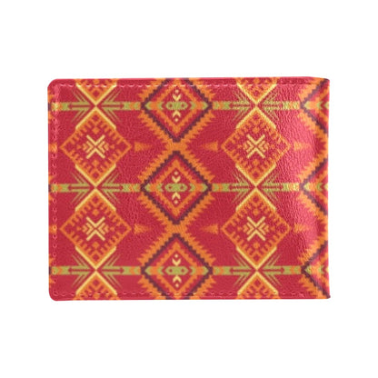 Southwest Pattern Print Design LKS305 Men's ID Card Wallet