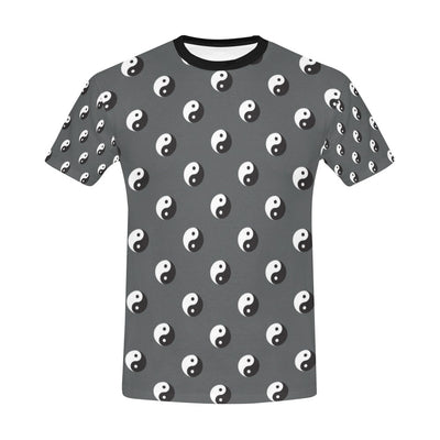 Yin Yang Print Design LKS303 Men's All Over Print T-shirt